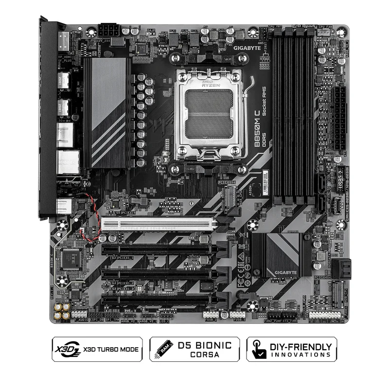Gigabyte B850M C WiFi7 DDR5 AMD UD Motherboard