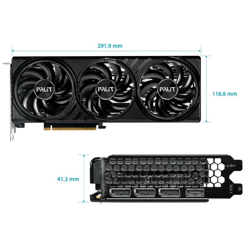 PALIT GeForce RTX 5060 Ti Infinity 3 OC 16GB GDDR7 Graphics Card