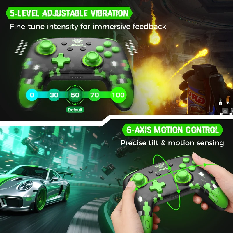 IINE Jormungandr Pro Controller for Nintendo Switch / Nintendo Switch 2 (L1224)