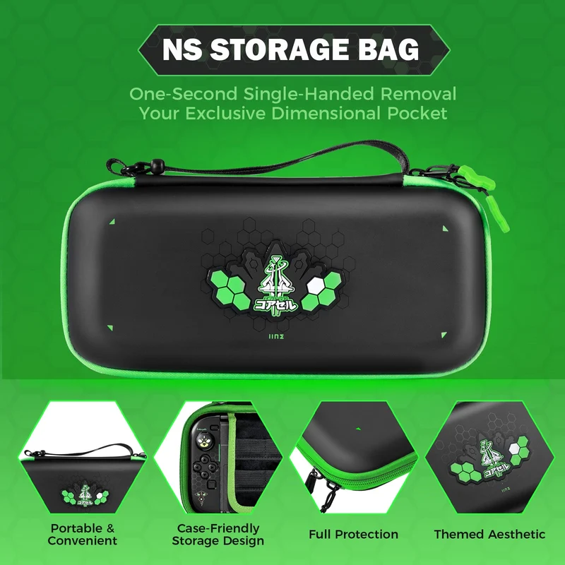IINE Jormungandr EVA Carrying Storage Bag for Nintendo Switch 2 (L1227)