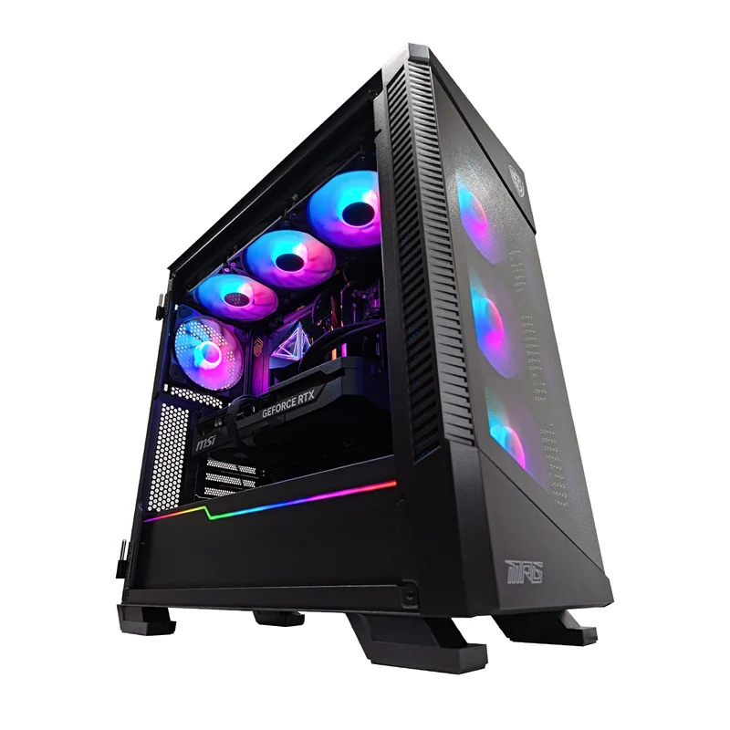 Ultra MSI Velox Black Desktop Gaming PC | AMD Ryzen 9 9900X | 64GB RAM | 1TB SSD | RTX 5080 | Windows 11 Pro