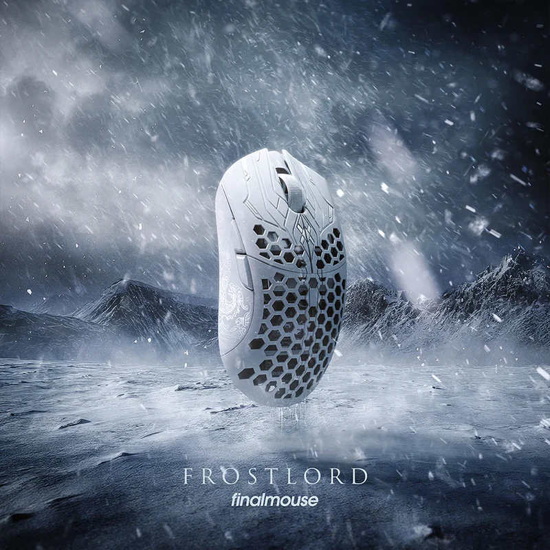Finalmouse ULX Frostlord Wireless Gaming Mouse (Small, Medium, Classic)