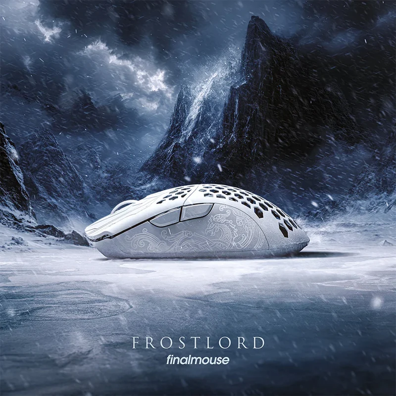 Finalmouse ULX Frostlord Wireless Gaming Mouse (Small, Medium, Classic)
