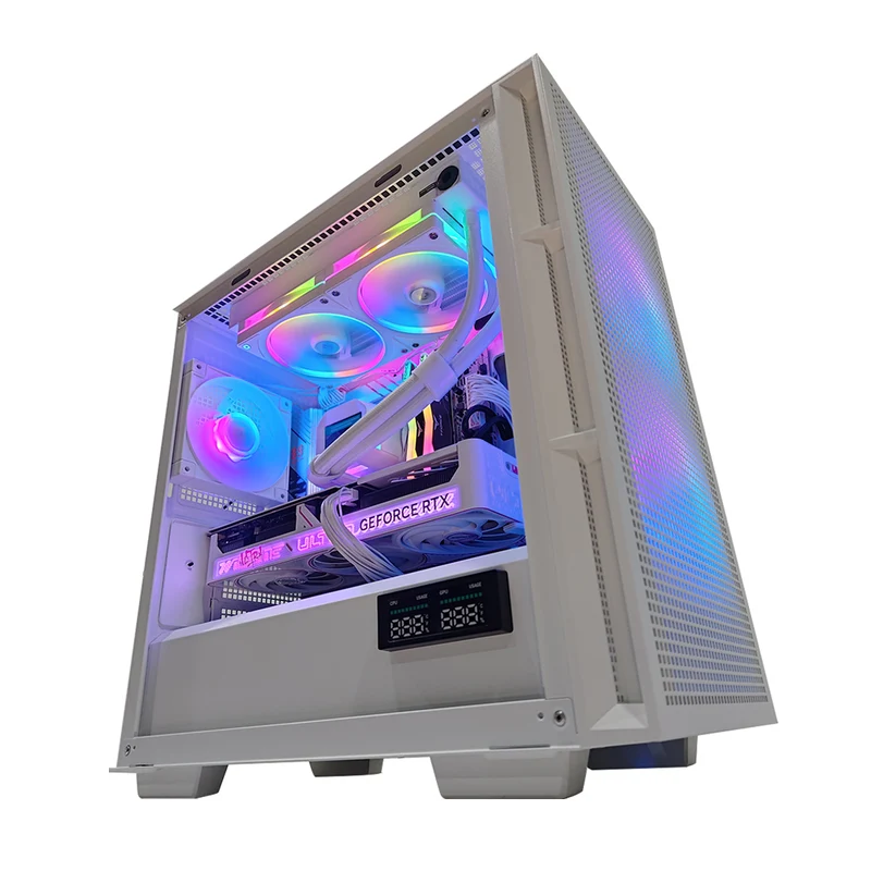 Optima CH360 White Desktop Gaming PC | Intel Core Ultra 7 265K | 32GB RAM | 1TB SSD | RTX 5070 Ultra OC | Windows 11 Pro