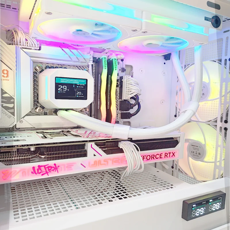 Optima CH360 White Desktop Gaming PC | Intel Core Ultra 7 265K | 32GB RAM | 1TB SSD | RTX 5070 Ultra OC | Windows 11 Pro