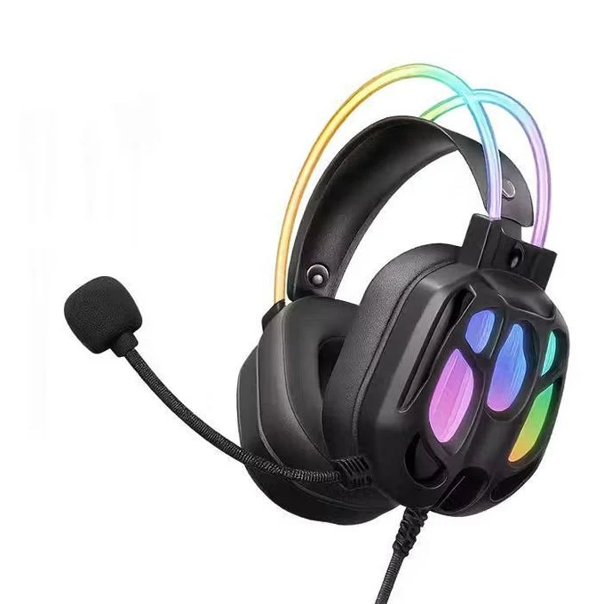 Onikuma X89 RGB Gaming Headphone with Noise-Cancelling Microphone (Black)