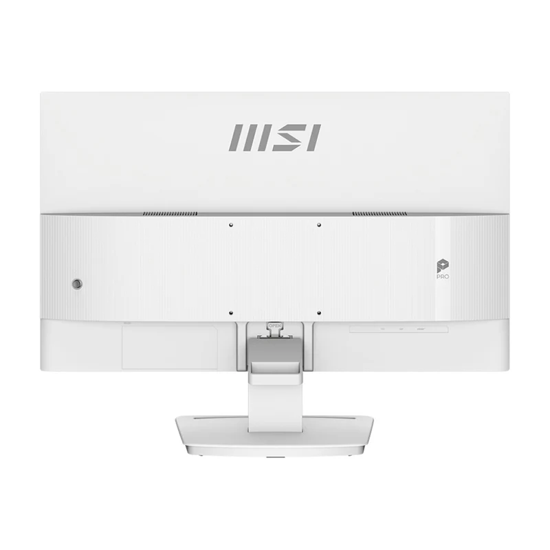 MSI Pro MP241W E14V 24" FHD (1920x1080) 144Hz 1ms MPRT/4ms GtG VA Business & Productivity Monitor with Tilt Adjustment (White)