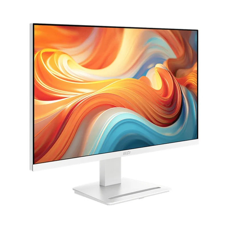 MSI Pro MP273W E14A 27" FHD (1920x1080) 144Hz 1ms MPRT/4ms GTG IPS Business & Productivity Monitor with Tilt Adjustment (White)