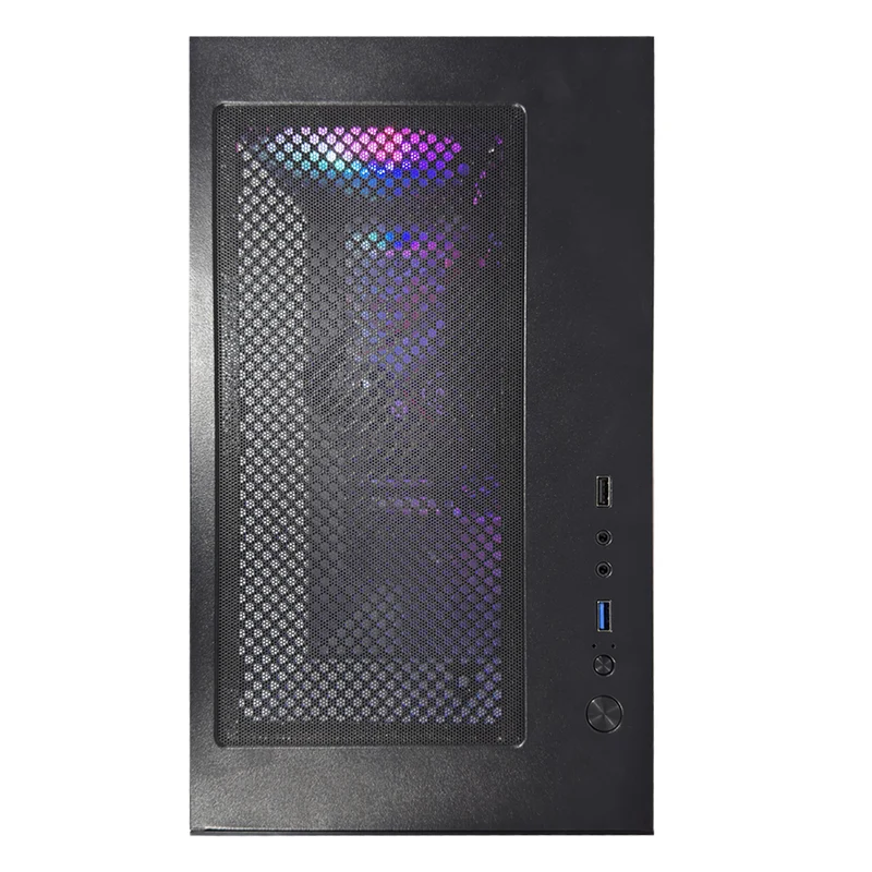 Alpha ERIS Black Desktop Gaming PC | AMD Ryzen 5 5500GT | 16GB RAM | 500GB SSD | RTX 4060 | Windows 11 Pro