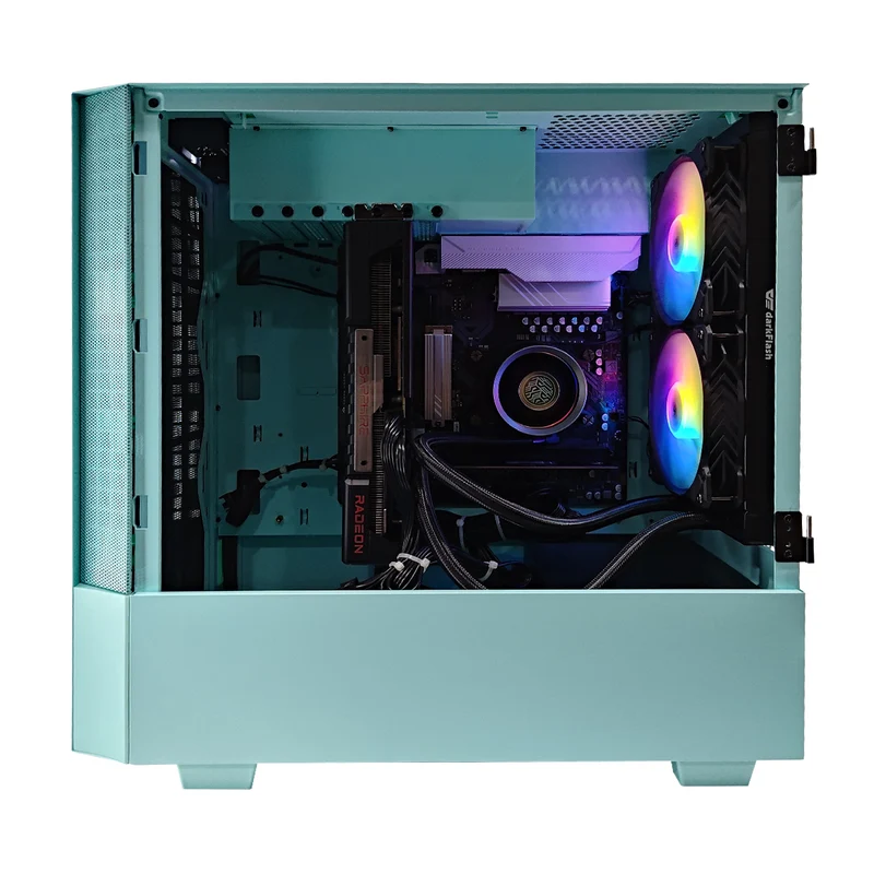Sigma DLV22 Neo Mint Desktop Gaming PC | AMD Ryzen 5 8400F | 16GB RAM | 1TB SSD | RX 9060 XT | Windows 11 Pro