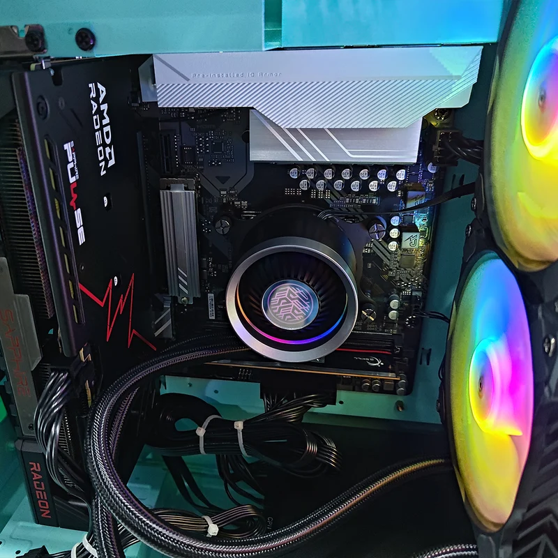 Sigma DLV22 Neo Mint Desktop Gaming PC | AMD Ryzen 5 8400F | 16GB RAM | 1TB SSD | RX 9060 XT | Windows 11 Pro