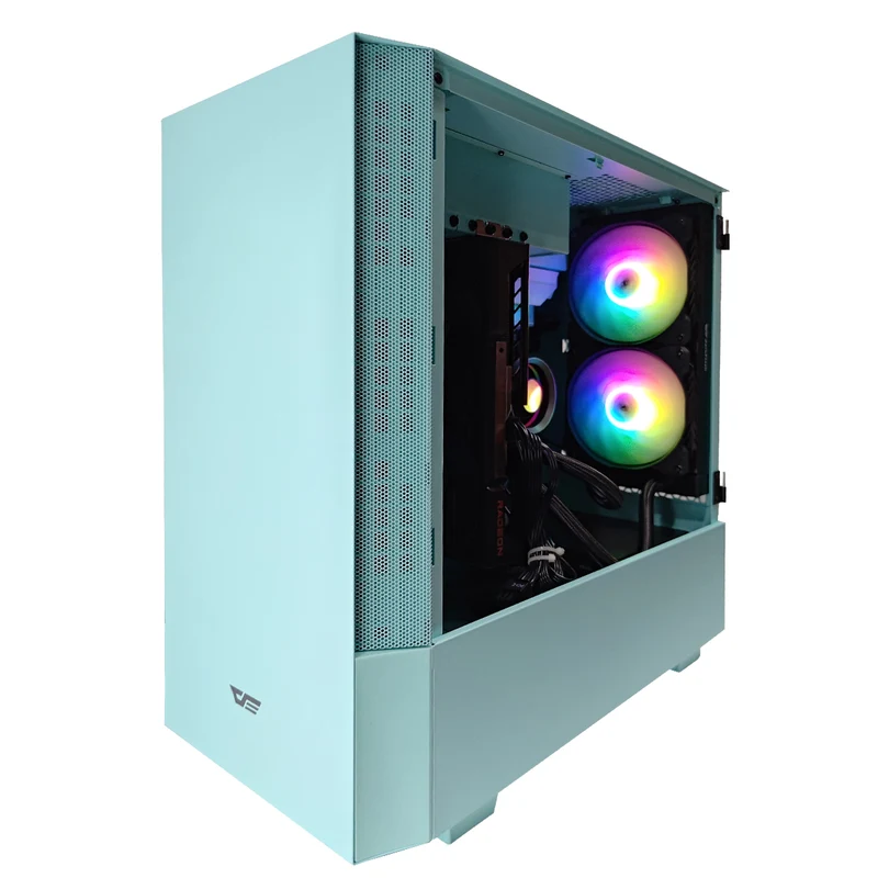 Sigma DLV22 Neo Mint Desktop Gaming PC | AMD Ryzen 5 8400F | 16GB RAM | 1TB SSD | RX 9060 XT | Windows 11 Pro
