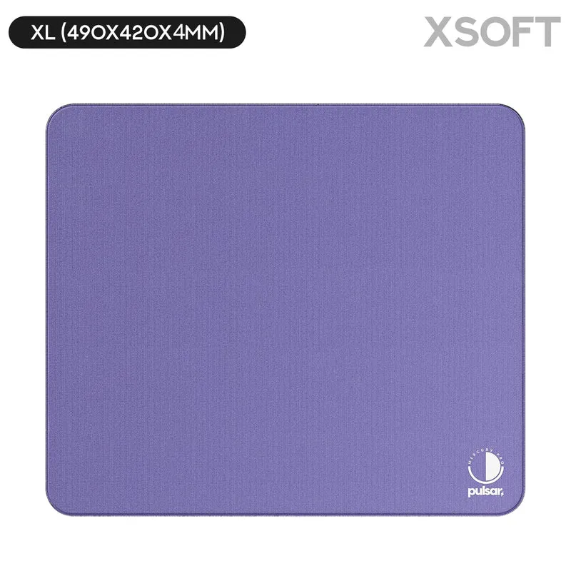 Pulsar Mercury Pro Mousepad - Quantum Violet (XSoft Hybrid, Soft Hybrid) (XL, XLSQ)