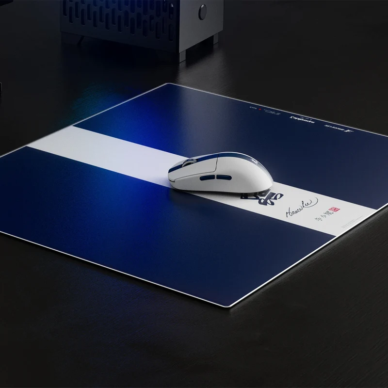 Pulsar Superglide 3 Premium Glass Mousepad XL (Bruce Lee 85th Anniversary Limited Edition - Navy) (SGPXBRCL8501)
