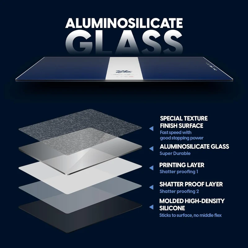 Pulsar Superglide 3 Premium Glass Mousepad XL (Bruce Lee 85th Anniversary Limited Edition - Navy) (SGPXBRCL8501)