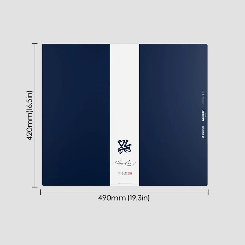 Pulsar Superglide 3 Premium Glass Mousepad XL (Bruce Lee 85th Anniversary Limited Edition - Navy) (SGPXBRCL8501)