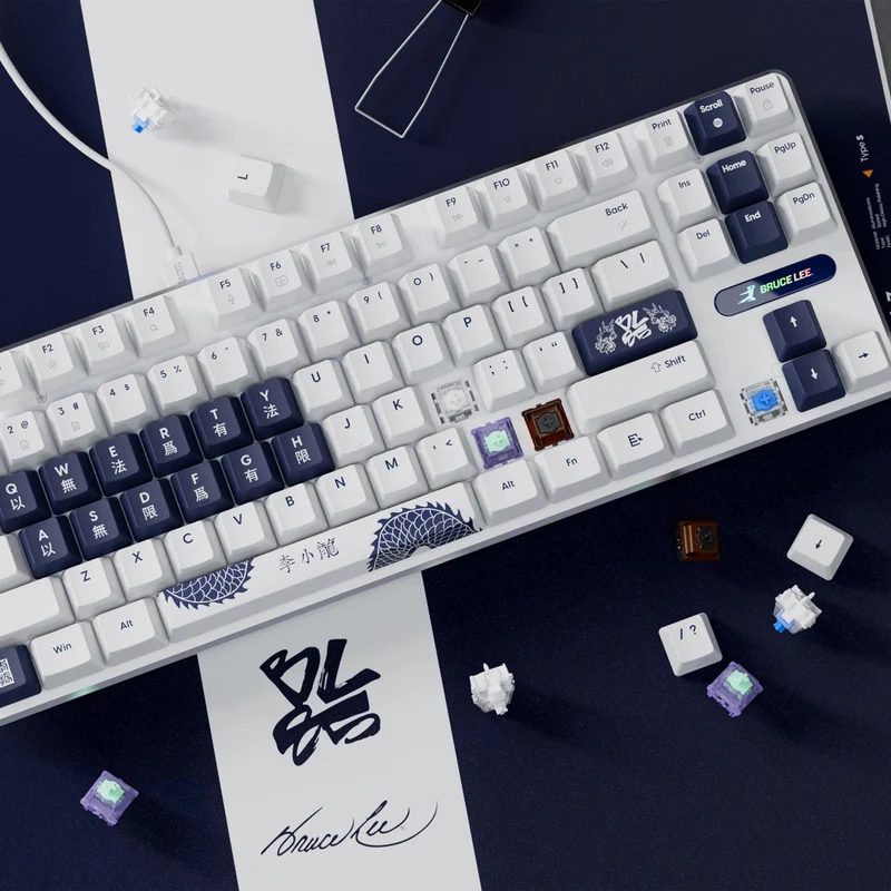 Pulsar PCMK 3 HE TKL Ultrafast Hall Effect Gaming Keyboard (Bruce Lee 85th Anniversary Limited Edition) (PCMK3HE803)