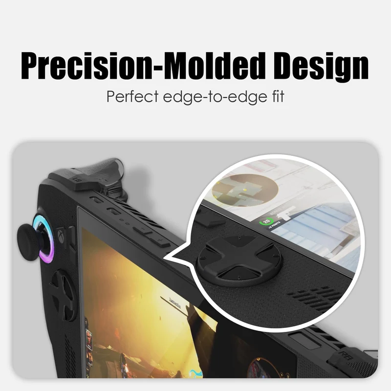 Skull & Co. Tempered Glass Screen Protector 9H Hardness / 0.26mm Ultra Thin with EZ-Align Frame 2-Pack for ROG Xbox Ally X / ROG Xbox Ally (XBSP2-P-G)