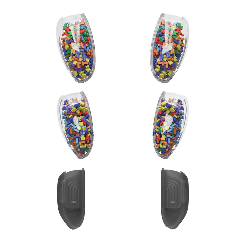 Skull & Co. Replacement Grip Set for Nintendo Switch 2 (Tetris Limited Edition, Blue/Yellow)