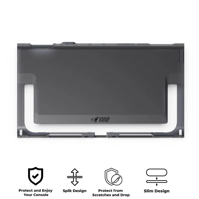Skull & Co. FissionGrip MainBody Case for Nintendo Switch 2 (Black) (NS2FSG-BD-BK)