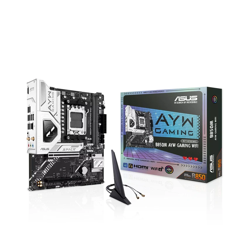 ASUS B850M AYW Gaming WiFi DDR5 AMD Motherboard