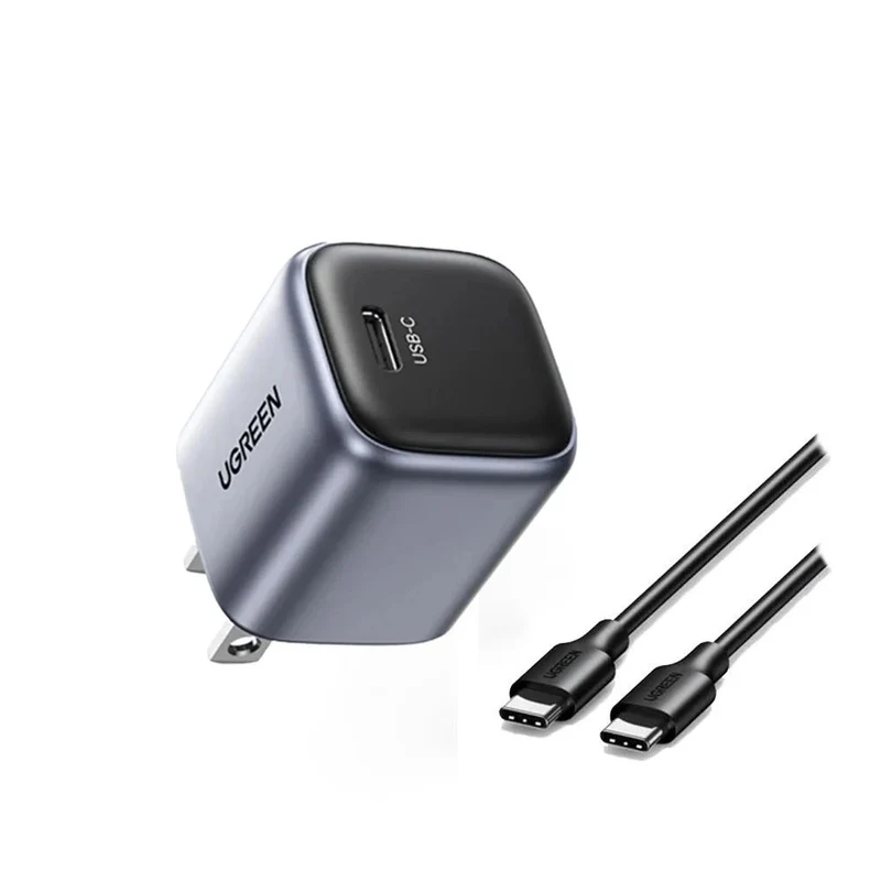 Ugreen N Series 25W USB-C GaN Fast Charger Set (Space Grey) (X517/75957)