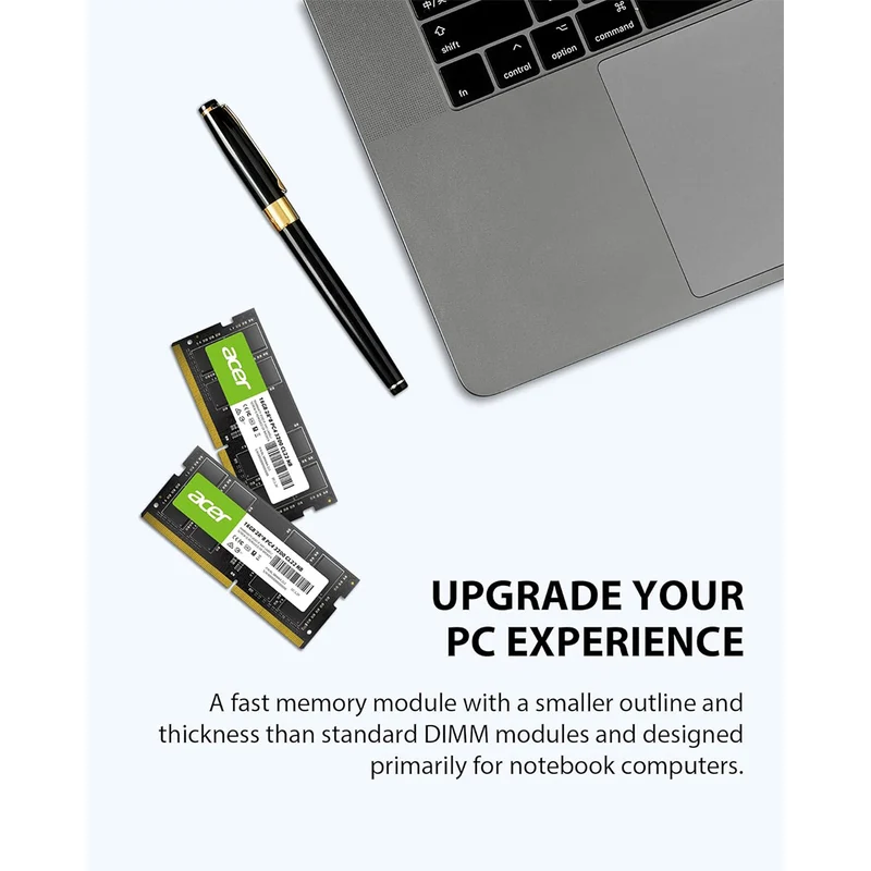 Acer SD100 3200MHz CL22 DDR4 SODIMM (8GB, 16GB)