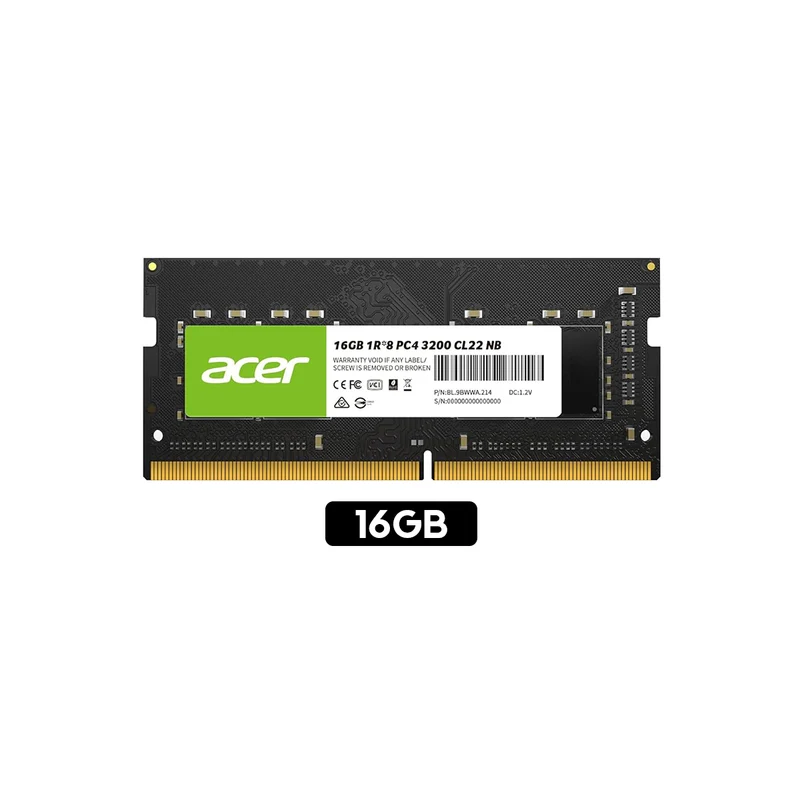 Acer SD100 3200MHz CL22 DDR4 SODIMM (8GB, 16GB)