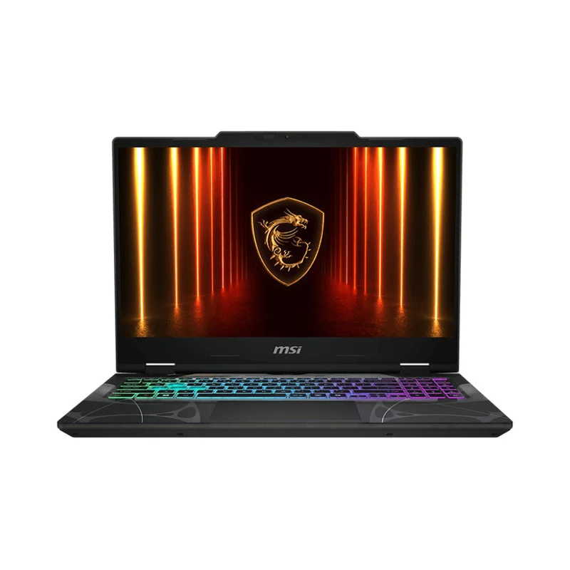 MSI Cyborg 15 B13WEKG-888PHNN Gaming Laptop (Translucent Black) | 15.6" FHD (1920x1080) 144Hz IPS | Core i5-13420H | 16GB RAM | 512GB SSD | RTX 5050 | Windows 11 Home | MSI Essential Backpack + MSI Mouse M88