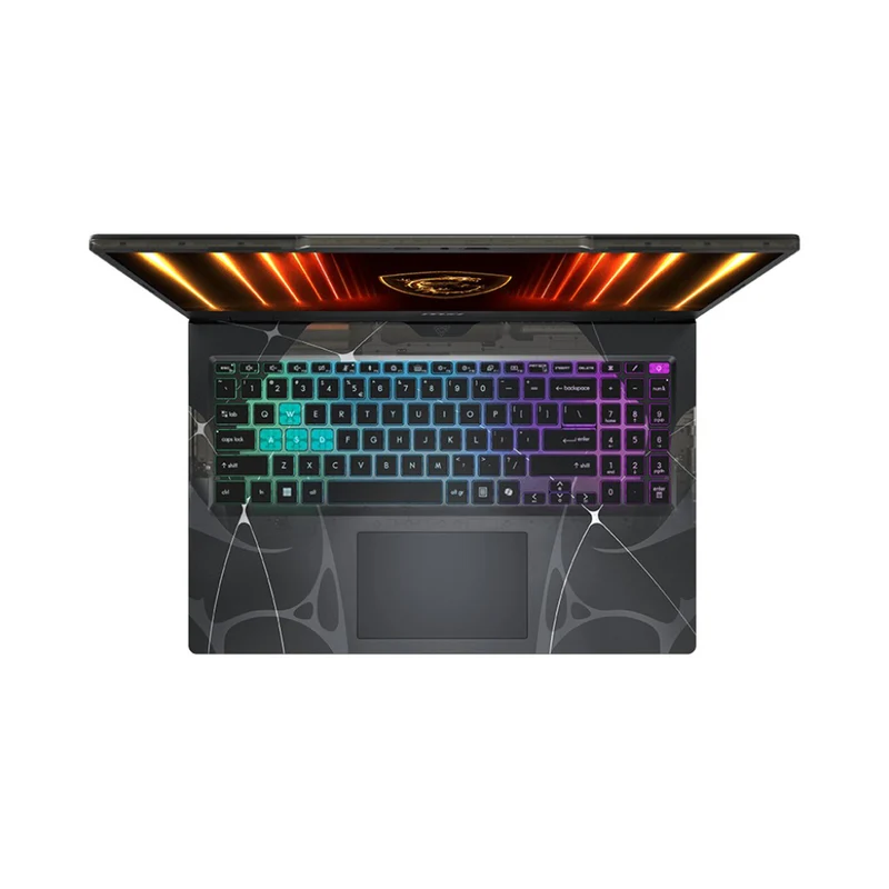 MSI Cyborg 15 B13WEKG-888PHNN Gaming Laptop (Translucent Black) | 15.6" FHD (1920x1080) 144Hz IPS | Core i5-13420H | 16GB RAM | 512GB SSD | RTX 5050 | Windows 11 Home | MSI Essential Backpack + MSI Mouse M88
