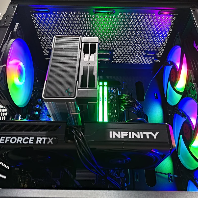 Sigma Ruby Black Desktop Gaming PC | Intel Core Ultra 5 245KF | 16GB RAM | 1TB SSD | RTX 5060 | Windows 11 Pro