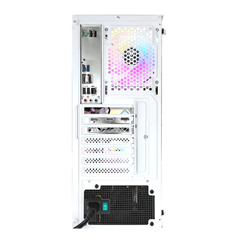 Sigma Hermes White Desktop Gaming PC | AMD Ryzen 5 7400 | 16GB RAM | 1TB SSD | RX 9060 XT | Windows 11 Pro