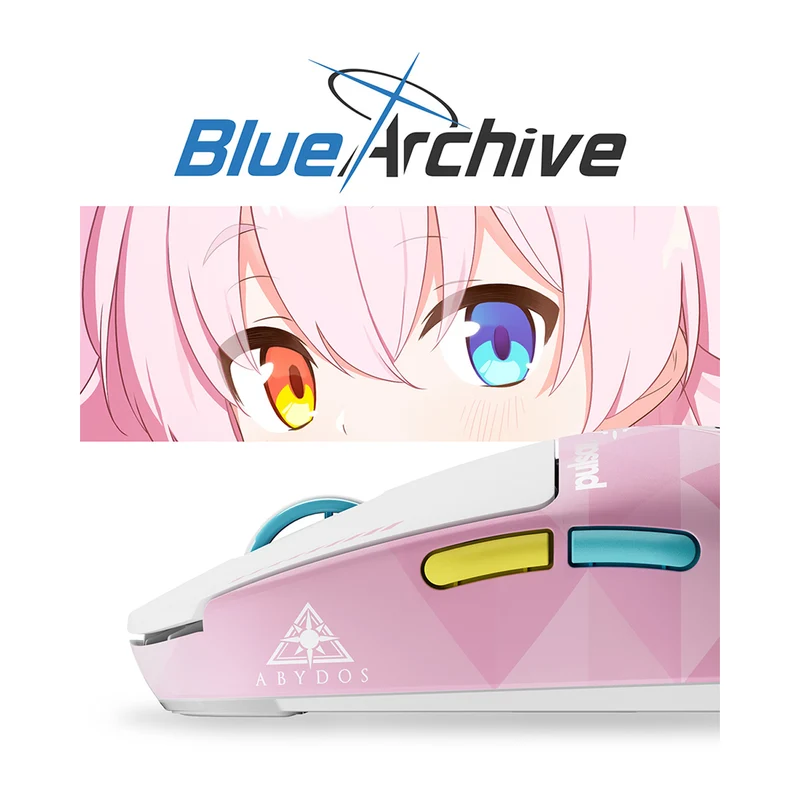 Pulsar X2 CrazyLight BlueArchive Hoshino Edition 8K Polling Rate Gaming Mouse Medium (PX2CL207)