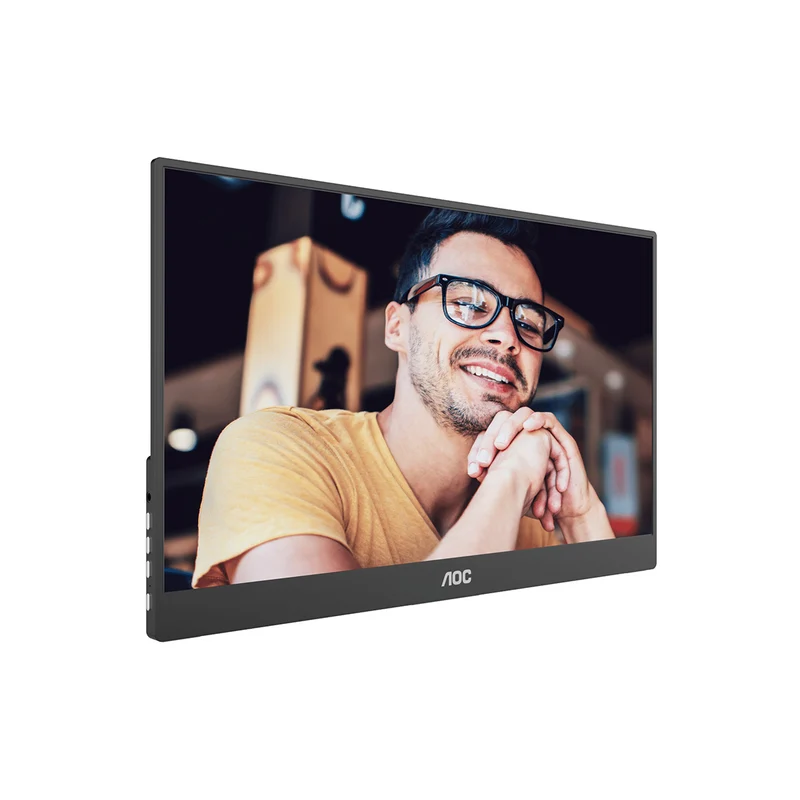AOC 16T20/71 15.6" FHD (1920X1080) 60Hz 5ms GTG IPS USB-C Portable Monitor