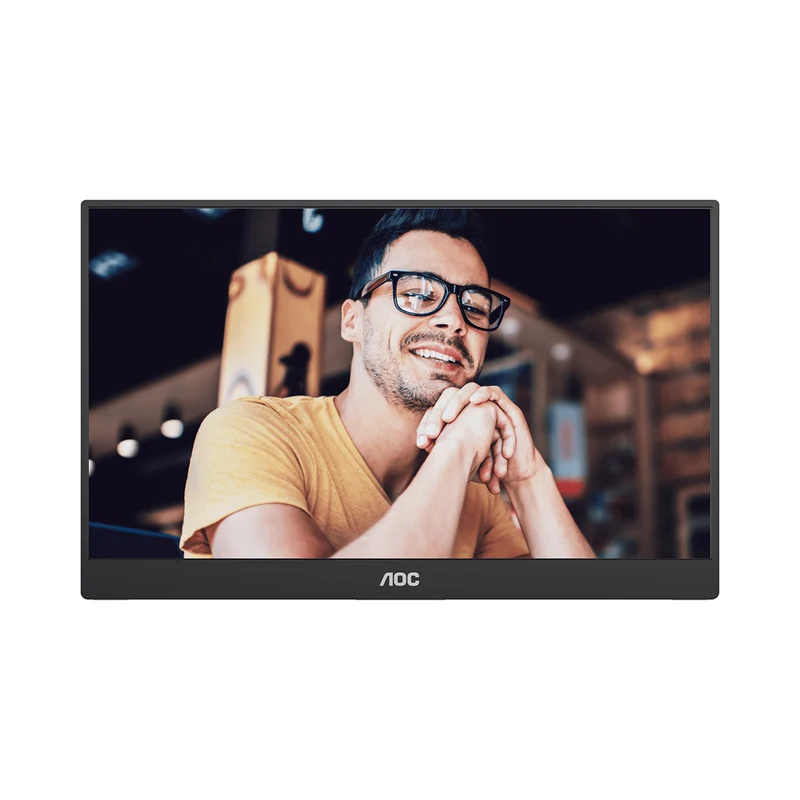 AOC 16T20/71 15.6" FHD (1920X1080) 60Hz 5ms GTG IPS USB-C Portable Monitor