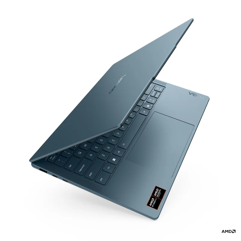 Lenovo Yoga Slim 7 14AKP10 83JY007JPH Copilot+ PC Laptop (Tidal Teal) | 14" 2.8K WQXGA+ (2880x1800) OLED 120Hz | Ryzen AI 7 350 | 16GB RAM | 1TB SSD | AMD Radeon 860M Graphics | Windows 11 Home | MS Office Home 2024 + MS 365 Basic + Yoga Sleeve
