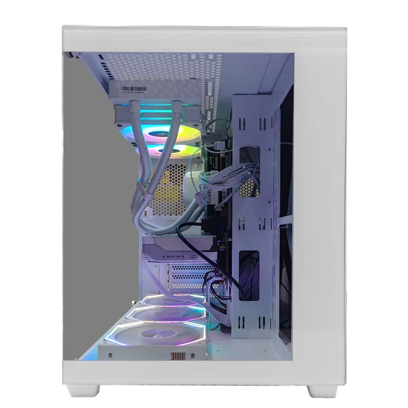 Aurora C285P White Desktop Gaming PC | AMD Ryzen 7 8700F | 16GB RAM | 1TB SSD | RX 9060 XT | Windows 11 Pro