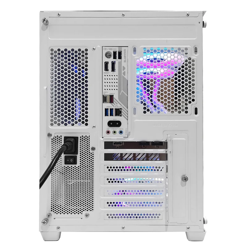 Aurora C285P White Desktop Gaming PC | AMD Ryzen 7 8700F | 16GB RAM | 1TB SSD | RX 9060 XT | Windows 11 Pro