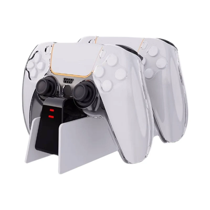 IINE Charging Dock for PS5 Controller (Black/White) (L652)