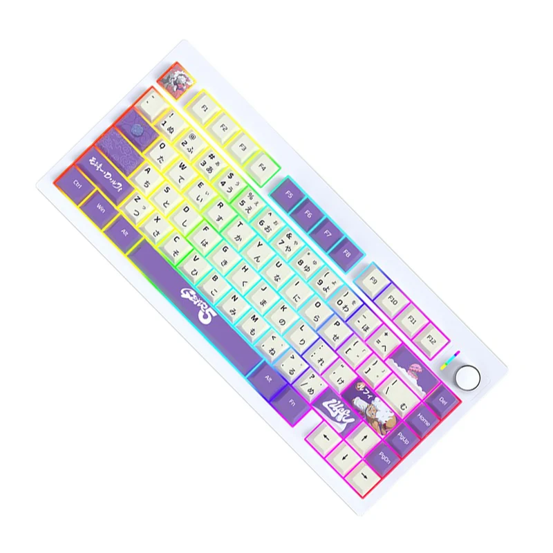 Fantech x One Piece MK921 Maxfit8 Tri-Mode Hot-Swappable Wireless Mechanical Keyboard (Brown Tactile Switch) (Luffy Gear 5)
