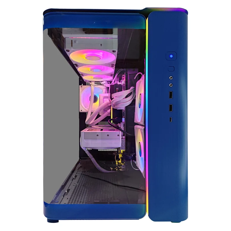 Ultra King 95 Blue Desktop Gaming PC | AMD Ryzen 7 9800X3D | 64GB RAM | 1TB SSD | RTX 5070 TI | Windows 11 Pro