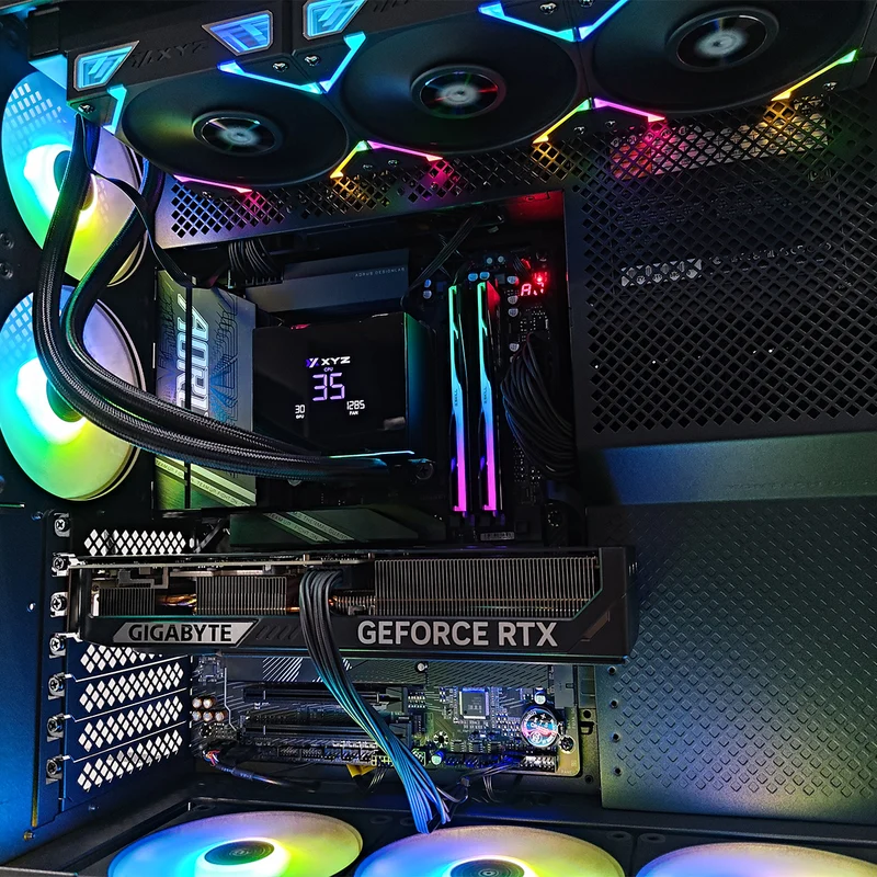 Optima HS02 Pro Black Desktop Gaming PC | AMD Ryzen 7 7800X3D | 32GB RAM | 1TB SSD | RTX 5070 | Windows 11 Pro