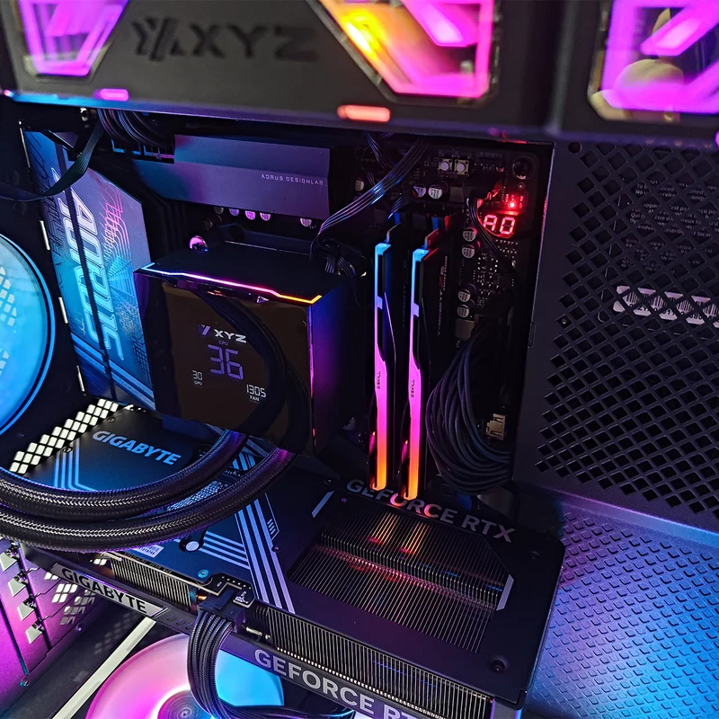 Optima HS02 Pro Black Desktop Gaming PC | AMD Ryzen 7 7800X3D | 32GB RAM | 1TB SSD | RTX 5070 | Windows 11 Pro