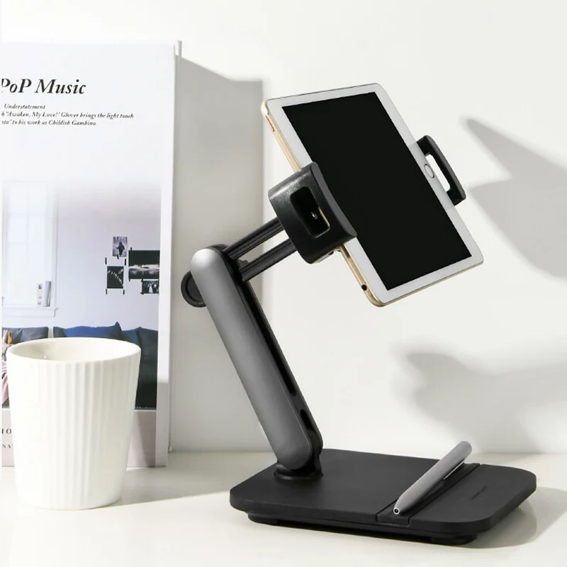 Ledetech LD-209D3-T9 Aluminum Smartphone & Tablet Holder (Black)