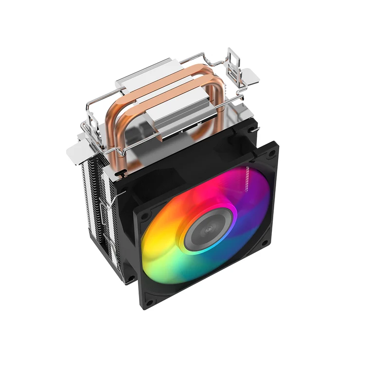 Sama X20 Compact Single Tower CPU Cooler with Metal Finish & RGB Fan (Black) (X20-XXWNYX0X-G)