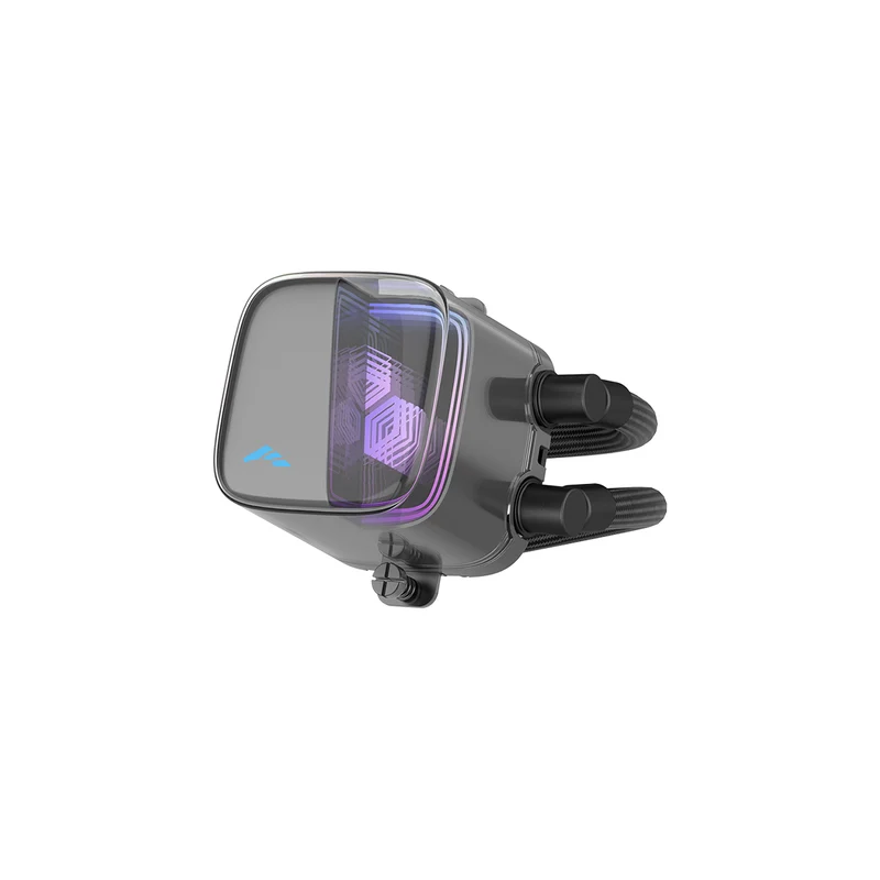Sama L70 360mm AIO ARGB Liquid CPU Cooler with Infinity Mirror Effect (Black, White)
