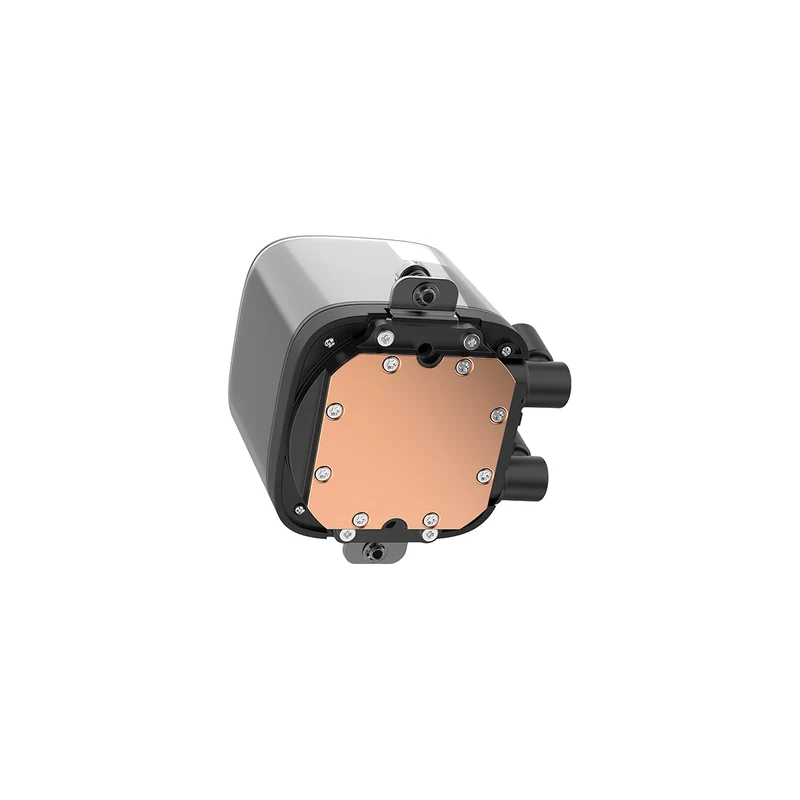 Sama L70 360mm AIO ARGB Liquid CPU Cooler with Infinity Mirror Effect (Black, White)