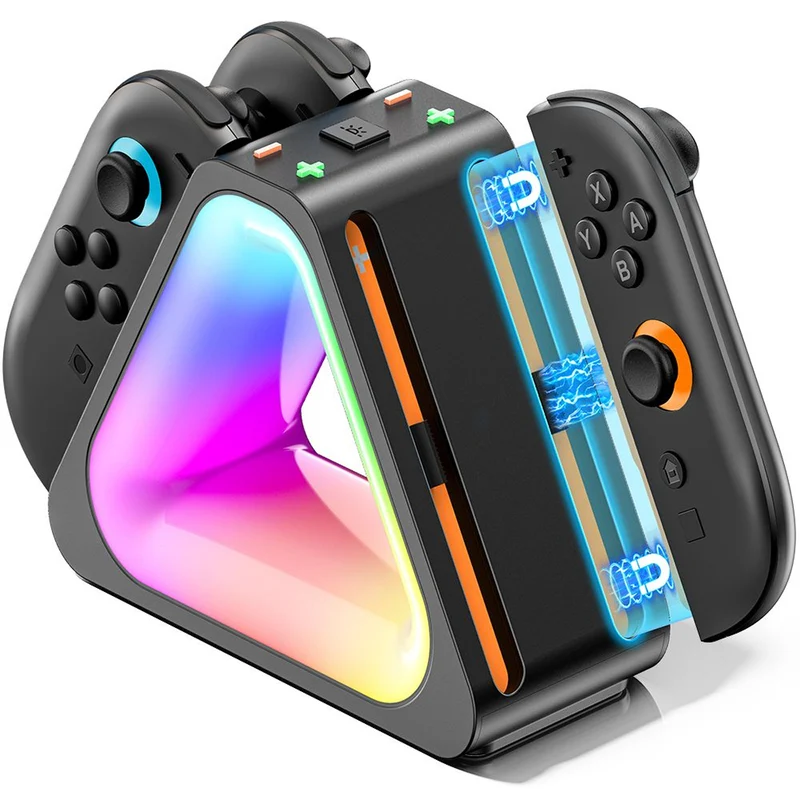 OIVO SW2 Controller Charging Dock for Nintendo Switch 2 (Black) (IV-SW221X)