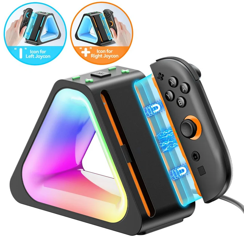 OIVO SW2 Controller Charging Dock for Nintendo Switch 2 (Black) (IV-SW221X)