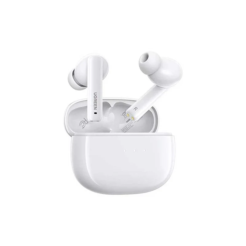 UGreen Hitune T3 Active Noise-Cancelling Wireless Earbuds (White) (WS106/90206)